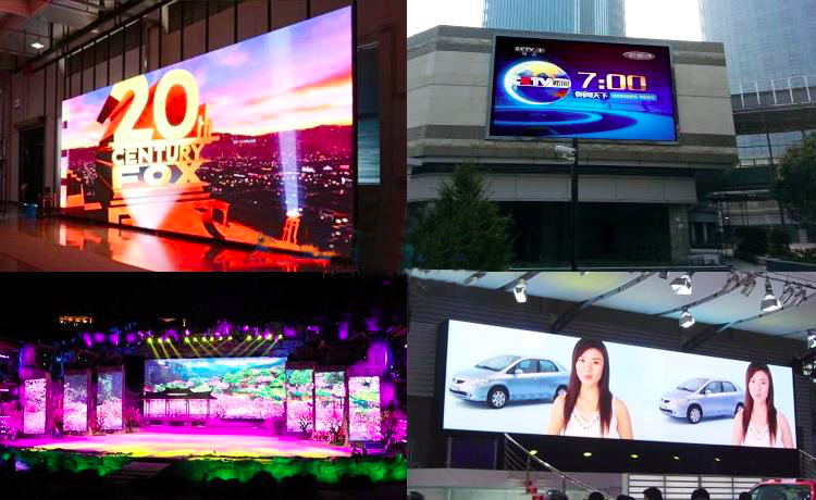 commercial led display application 