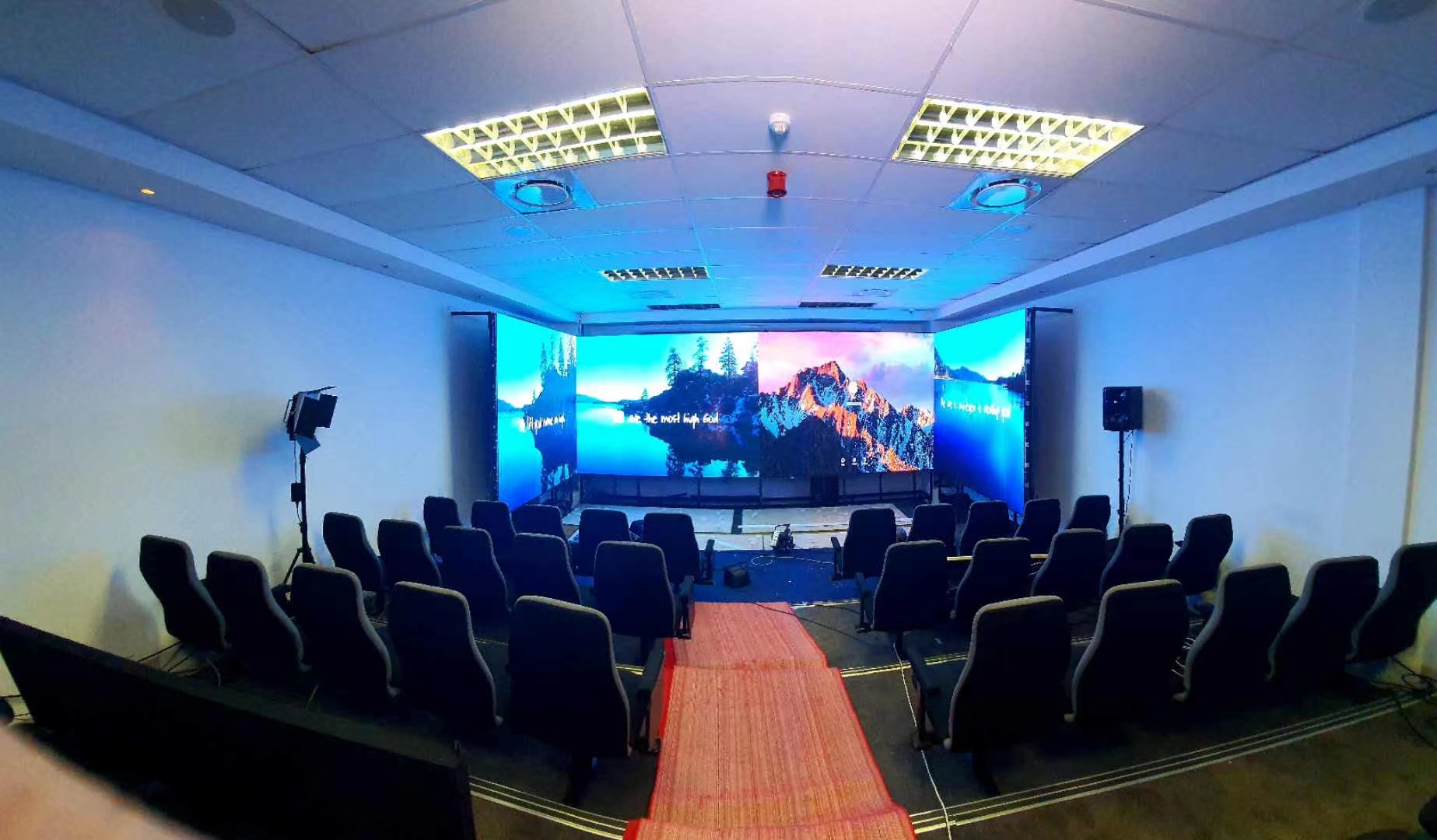 Indoor commercial led screen