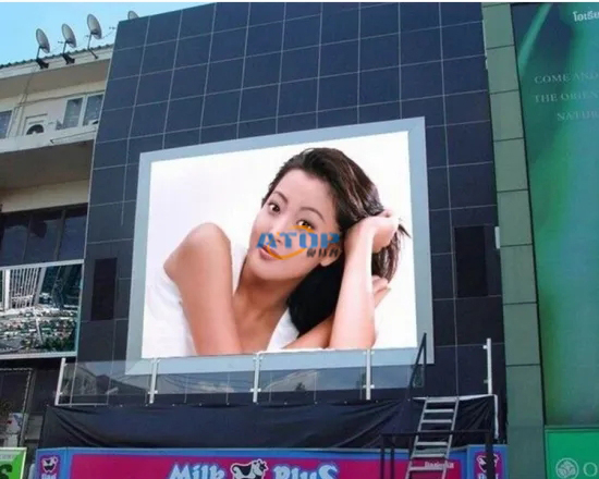 P4 Outdoor front maintenance led screen-application