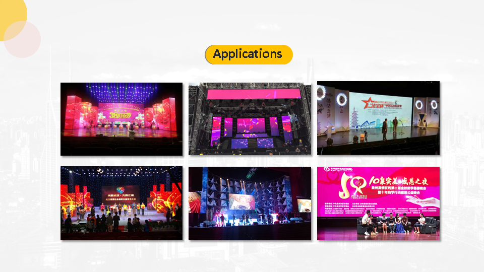 MC500C stage led screen
