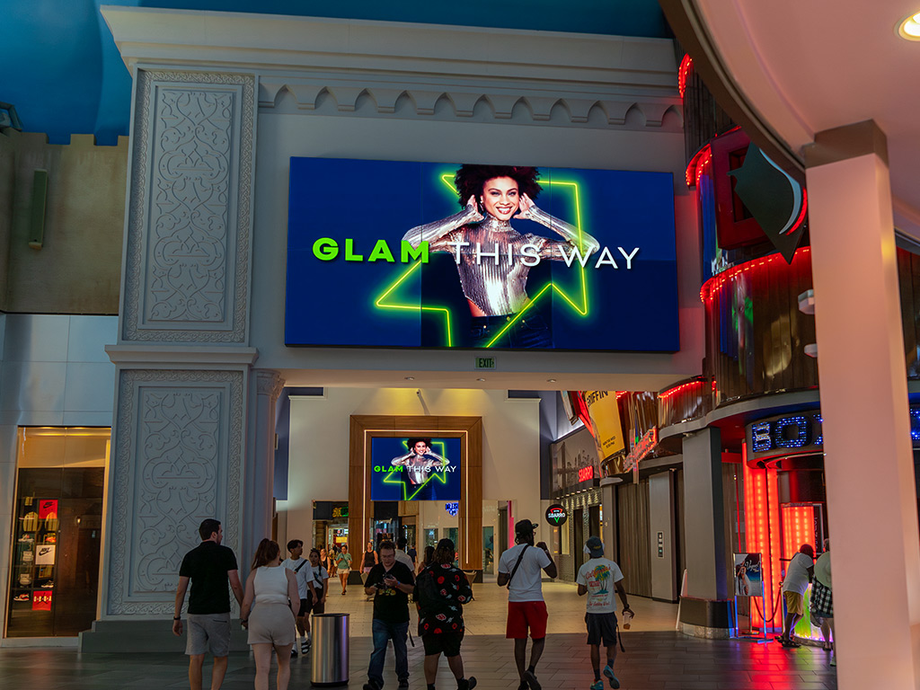 shopping mall led screen