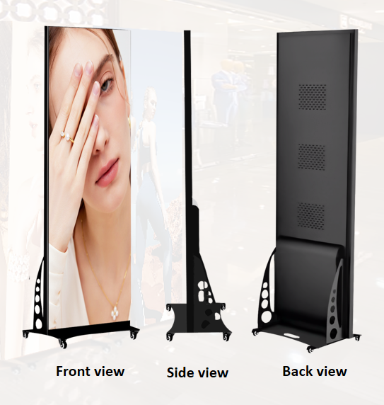 poster led screen cabinet view