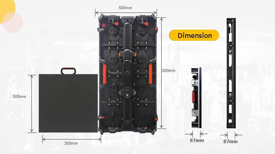 MC500C stage led screen
