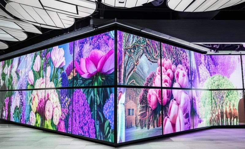 transparent LED display