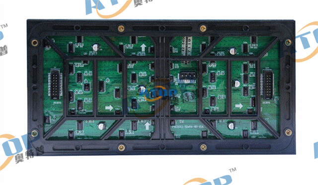 Full color P4 outdoor led module size 256x128mm