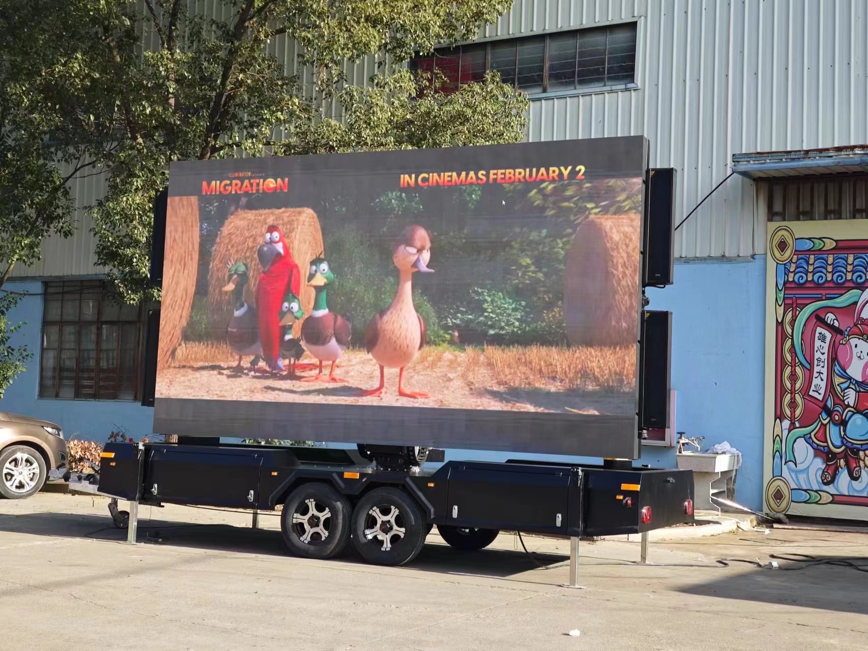 A-F4 Mobile Trailer LED Screen