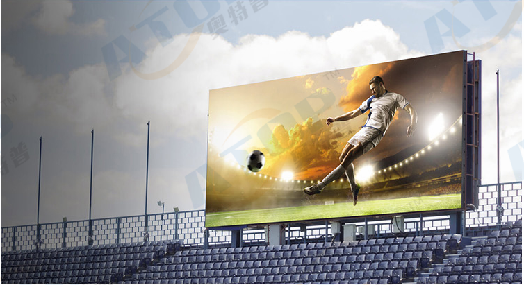 P10 outdoor led screen application